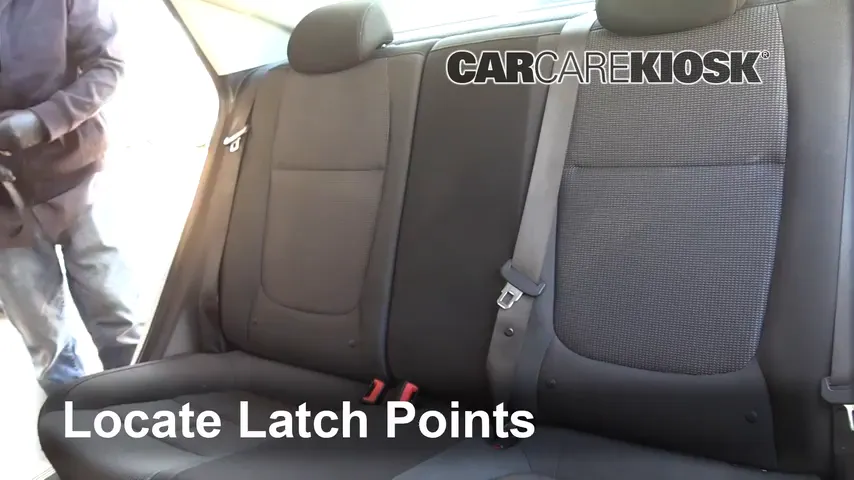 2018 Hyundai Accent SEL 1.6L 4 Cyl. Car Seats Install